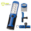 Super bright rechargeable LED work light with hidden hook & magnet