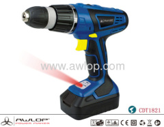 DC18V Li-ion Electric Cordless Drill With Battey Power Indicator