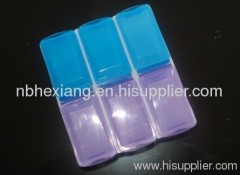 Plastic pill box