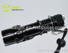 High power cree t6 led rechargeable flashlight torch light