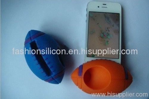 Hot selling egg shape loud speaker silicone horn for iphone