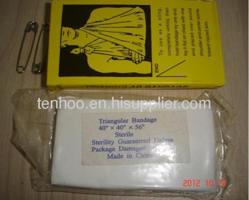 first aid Compressed triangular bandages