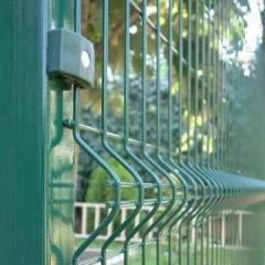 Welded Wire Mesh/Beta Fence, Nylon for 3D Panels in Galvanized Steel Wire