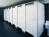 Waterproof stainless steel commercial toilet partition