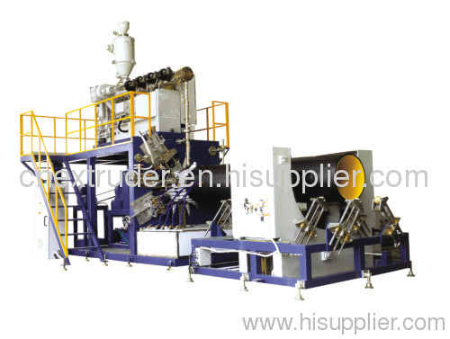 HDPE Hollow Wall Winding Pipe Production Line