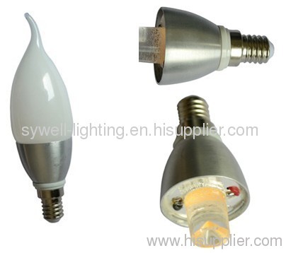 3W MCOB LED Bulb E14 Candle Light