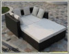 Rattan bed furniture