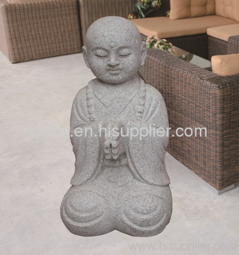 Outdoor Monk Stone Statue