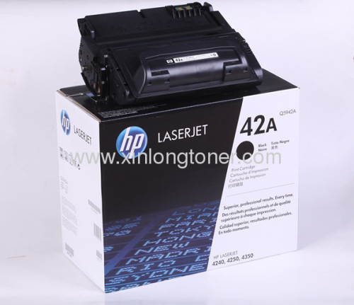 HP Q5942A Original Toner Cartridge High Quality High Page Yield Low Price Factory Exporter