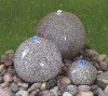 decorative ball stone fountain