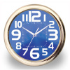 12&quot; round plastic wall clock with aluminium dial