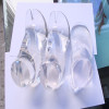 Clear Custom Resin Foot Mannequin Lucite Foot Mannequin Acrylic Foot Mannequin with Toe for Display