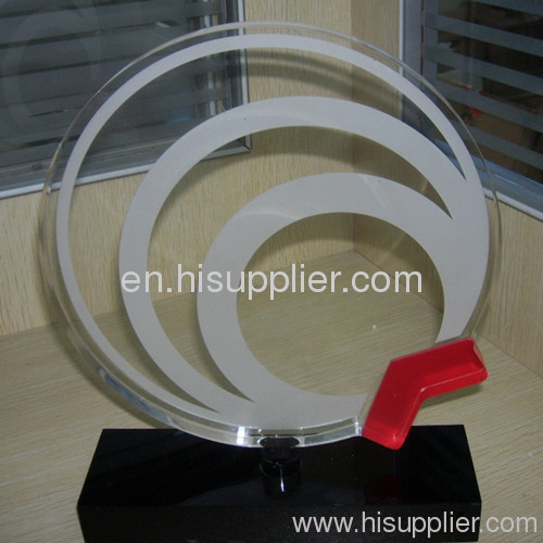 Clear Custom Fashion Plexiglass Award Pmma Trophy Acrylic Trophy