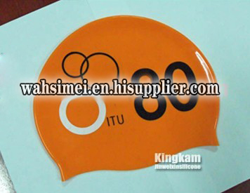 Hot Animal Design Swimming silicon cap For Smaller Junior Swimmers