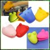Heat Resistant Baking ROHS Silicon Oven Mitts
