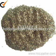 Raw silver vermiculite