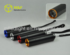1w led flashlight small aluminum torch light for promotion