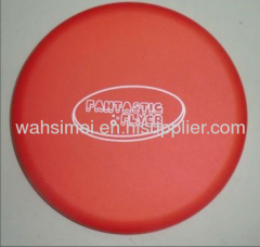 Hot selling silk screen printing silicone flying disc
