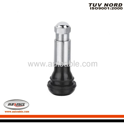 Snap-in tubeless rubber valves TR-413C
