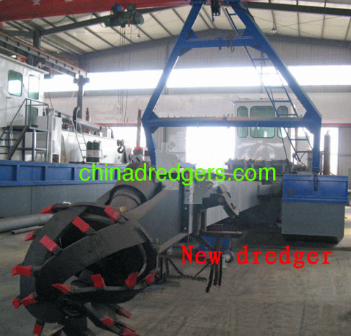 High efficiency Cutter head suction dredger boat for sale