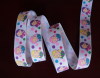 Printed grosgrain ribbon 22mm