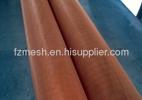 Wear-resisting brass wire mesh