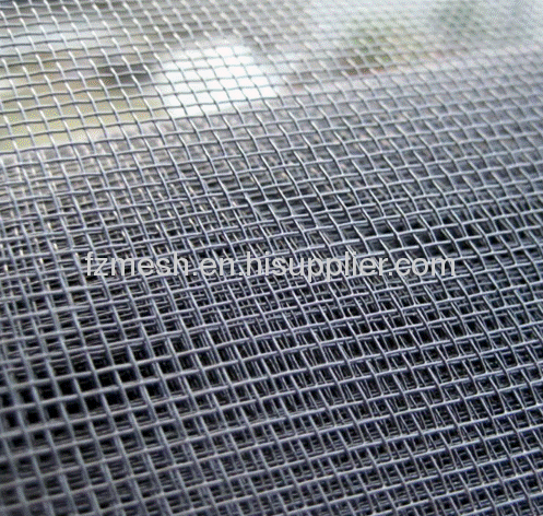 Weaving galvanized window screen