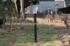 2pcs White LED outdoor solar garden light lawn lamp