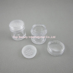 5ml sifter jar cosmetic packaging with grid AS bottle