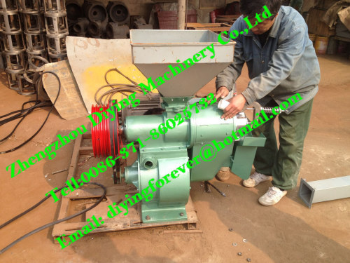 Small double blower rice milling machine