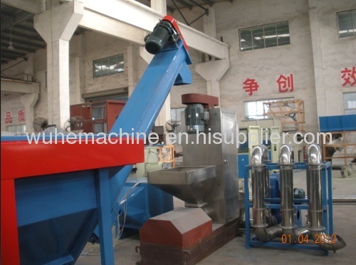 plastic scrap recycling machinery