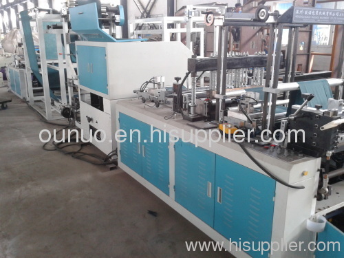 High speed non woven bag making machine