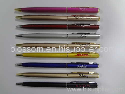 Promotional ball pen metal pen advertisement pen hotel pen
