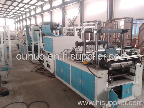 High speed non woven bag making machine