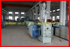 HDPE pipe extruder machine