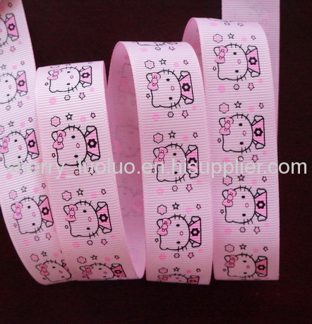 Printed grosgrain ribbon 22mm