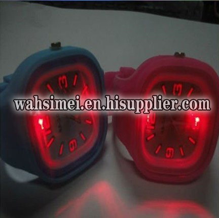 LCD Jelly silicone watch