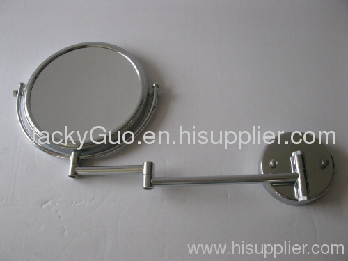 Wall mount makeup mirror