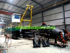 High efficiency Cutter head suction dredger boat for sale