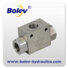 steel VU/SF hydraulic ball type shuttle valve