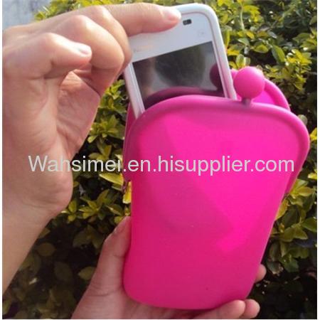 2012 new innovative stylish silicone purse