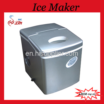 220v Portable Ice Maker/0.9kgs Ice Basket Capacity/One Circle 6 --15 Minutes/Two Colour For Your Choice