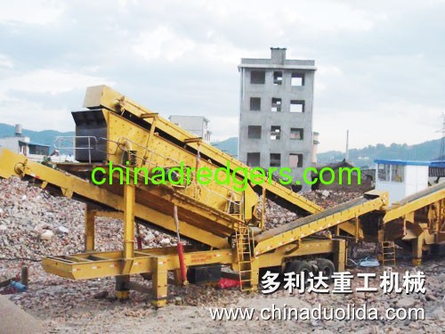 Construction Waste Mobile Crushing Plant