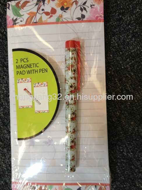 2pcs magbetic pad with pen