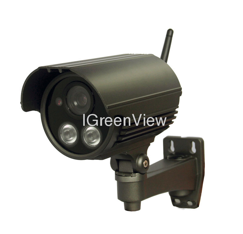 2 Megapixel HD wireless IP cameras with 2PCS Array LED 