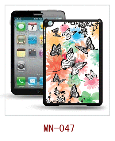 ipad mini 3d case with butterfly picture 