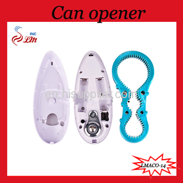 Can Opener One Touch,with 2*AA(1.5V)Battery/New ABS Materialand Easy To take/Battery Can Opener