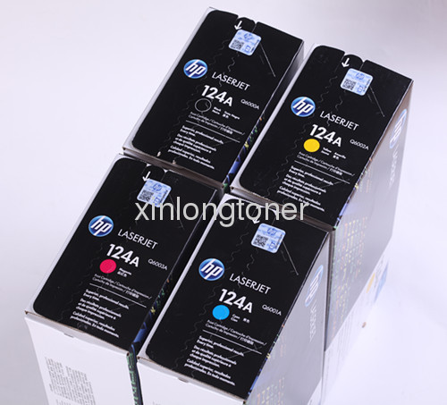 HP Q6000A-Q6003A/124A original color toner cartridge