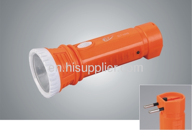 Small size rechargeable LED torch