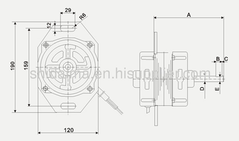 110v/220v ac motor